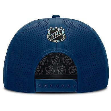 Men's Fanatics Deep Sea Blue Seattle Kraken Authentic Pro Rink Adjustable Hat