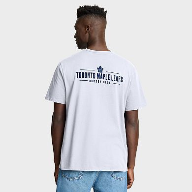 Men's Fanatics White Toronto Maple Leafs Crash The Net Legacy T-Shirt