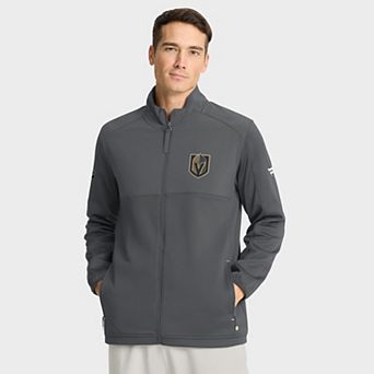 Men's Fanatics Black Vegas Golden Knights Authentic Pro Rink Full-Zip Jacket