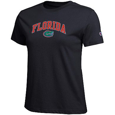 Women's Champion Black Florida Gators Arched Over Logo T-Shirt