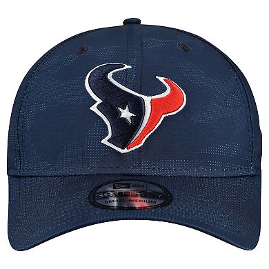 Men's New Era Navy Houston Texans Tonal Camo 39THIRTY Stretch Fit Hat
