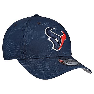 Men's New Era Navy Houston Texans Tonal Camo 39THIRTY Stretch Fit Hat