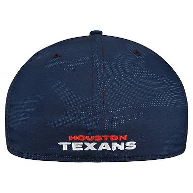 Men's New Era Navy Houston Texans Tonal Camo 39THIRTY Stretch Fit Hat