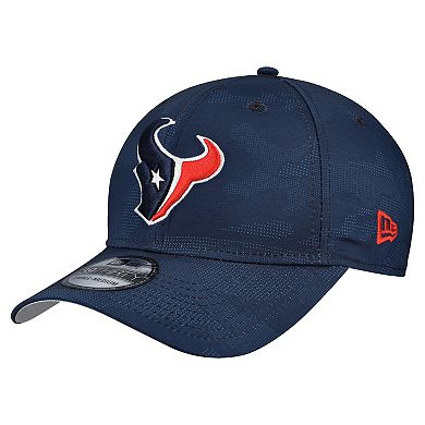 Men's New Era Navy Houston Texans Tonal Camo 39THIRTY Stretch Fit Hat