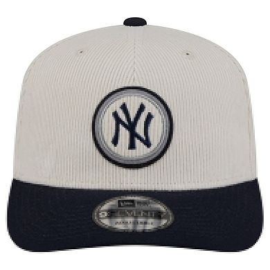 Men's New Era Cream New York Yankees Loyal 9SEVENTY Adjustable Hat