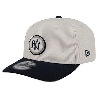 Men's New Era Cream New York Yankees Loyal 9SEVENTY Adjustable Hat