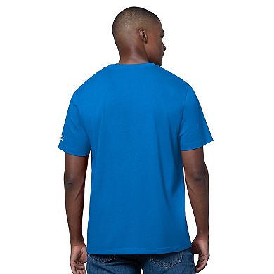 Men's Starter Royal Detroit Lions Thursday Night Gridiron T-Shirt