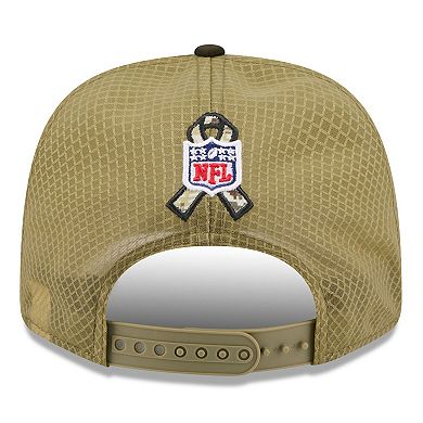 Men's New Era Green Miami Dolphins 2025 Salute to Service 9SEVENTY Adjustable Hat