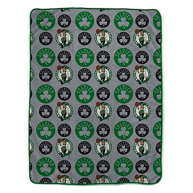 Pegasus Boston Celtics 66" x 95" Oversized Logo Roll Ultra Cozy Blanket