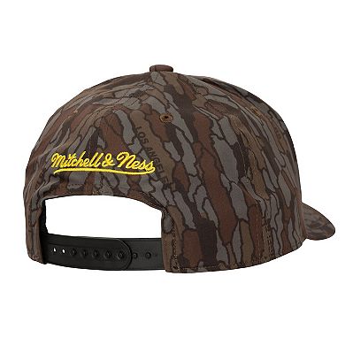 Men's Mitchell & Ness Camo Los Angeles Lakers Hidden Pro-Crown Adjustable Hat