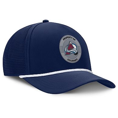 Men's Fanatics Navy Colorado Avalanche Authentic Pro Rink Adjustable Hat