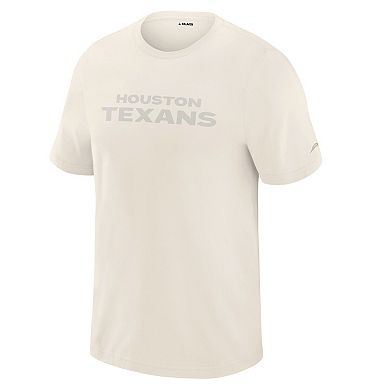 Men's J. Palmer Cream Houston Texans Play Action Tri-Blend Performance T-Shirt
