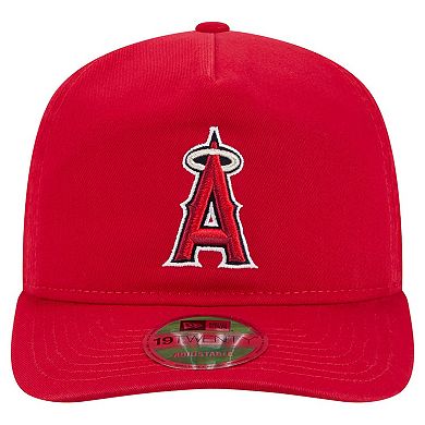 Men's New Era Red Los Angeles Angels Team 19TWENTY Adjustable Hat