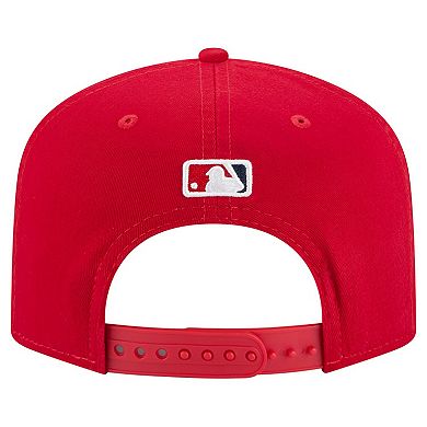 Men's New Era Red Los Angeles Angels Team 19TWENTY Adjustable Hat