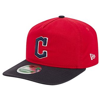 Men's New Era Red Cleveland Guardians Team 19TWENTY Adjustable Hat