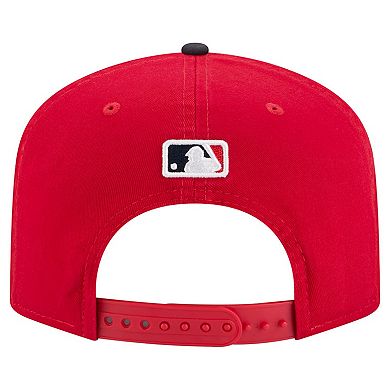 Men's New Era Red Cleveland Guardians Team 19TWENTY Adjustable Hat
