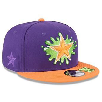 Youth New Era Purple/Orange Dallas Cowboys Nickelodeon Slime 9FIFTY Snapback Hat