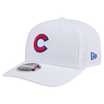 Men's New Era White Chicago Cubs COOLERA 9SEVENTY Adjustable Hat