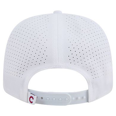 Men's New Era White Chicago Cubs COOLERA 9SEVENTY Adjustable Hat
