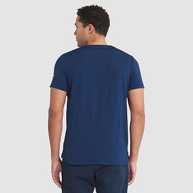 Men's Fanatics Navy Columbus Blue Jackets Authentic Pro Rink Tech T-Shirt