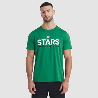 Men's Fanatics Kelly Green Dallas Stars Authentic Pro Rink Tech T-Shirt