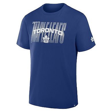 Men's Fanatics Blue Toronto Maple Leafs Team Vision Legacy T-Shirt