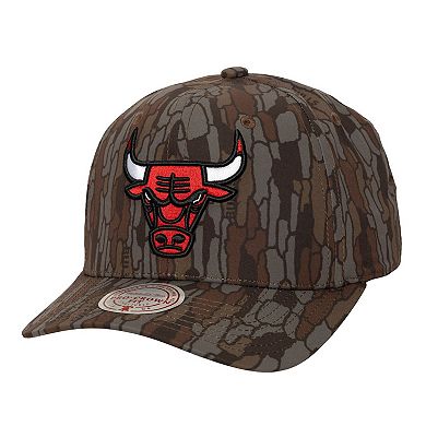 Men's Mitchell & Ness Camo Chicago Bulls Hidden Pro-Crown Adjustable Hat