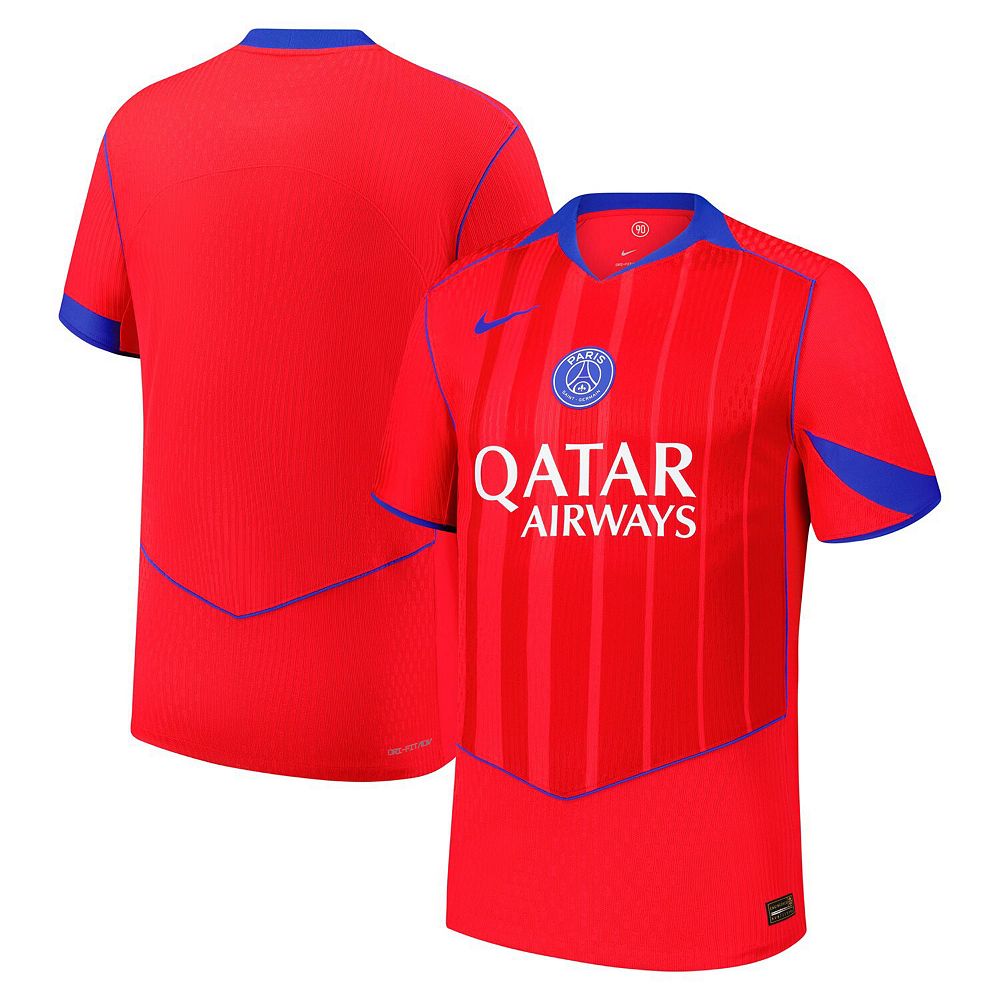 Men's Nike Red Paris Saint-Germain 2025/26 Match Third Total 90