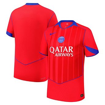 Men's Nike Red Paris Saint-Germain 2025/26 Match Third Total 90 Authentic Jersey