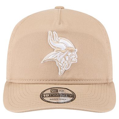 Men's New Era Tan Minnesota Vikings 19TWENTY Adjustable Hat
