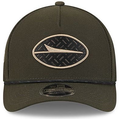 Youth New Era Gotham Green New York Jets 2025 Rivalries Collection 9FORTY A-Frame Adjustable Hat