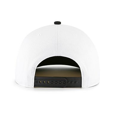 Youth '47 White/Black Las Vegas Raiders Prime Play Hitch Adjustable Hat