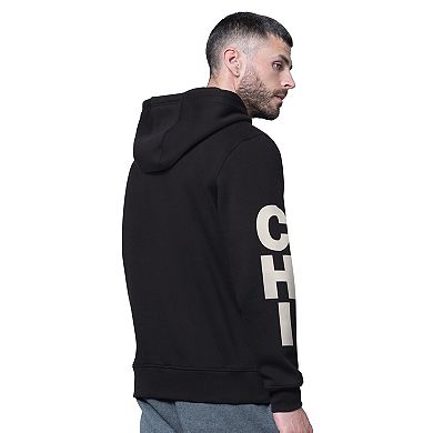 Men's Starter Black Chicago Bears Handoff Fleece Hoodie Sweatshirt