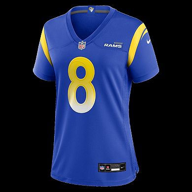Women's Nike Jared Verse Royal Los Angeles Rams Team Game Jersey