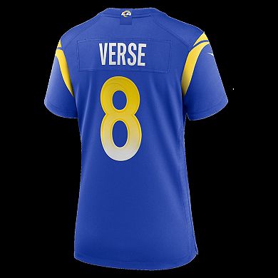 Women's Nike Jared Verse Royal Los Angeles Rams Team Game Jersey
