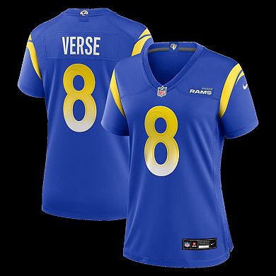 Women's Nike Jared Verse Royal Los Angeles Rams Team Game Jersey