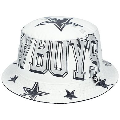 Women's '47 White Dallas Cowboys Energize Bucket Hat