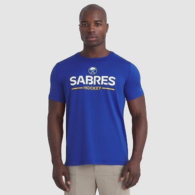 Men's Fanatics Royal Buffalo Sabres Authentic Pro Rink Tech T-Shirt