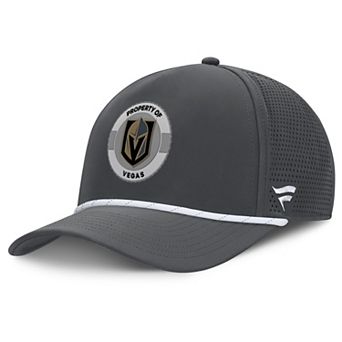 Men's Fanatics Charcoal Vegas Golden Knights Authentic Pro Rink Adjustable Hat