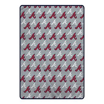 Pegasus Atlanta Braves 66" x 95" Oversized Logo Roll Ultra Cozy Blanket