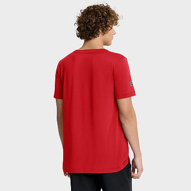 Men's Fanatics Red Chicago Blackhawks Authentic Pro Centennial Rink Tech T-Shirt