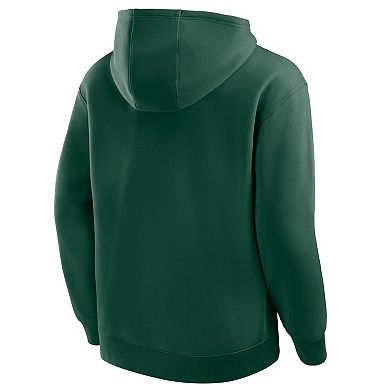 Men's Fanatics Green Miami Hurricanes Hometown Premium Rise And Conquer Half-Zip Hoodie