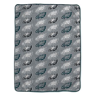 Pegasus Philadelphia Eagles 66" x 95" Oversized Logo Roll Ultra Cozy Blanket