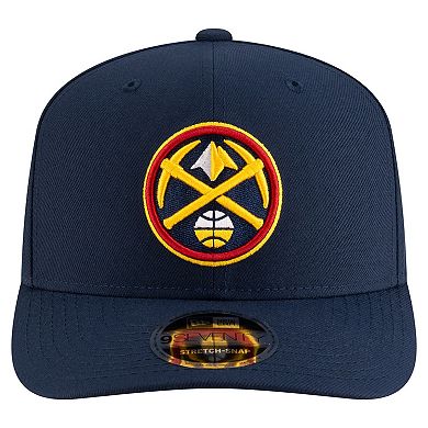Men's New Era Navy Denver Nuggets 9SEVENTY Stock Adjustable Hat