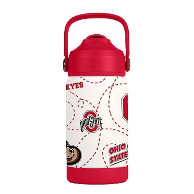 Logo Brands Ohio State Buckeyes 12oz. Mascot Bottle