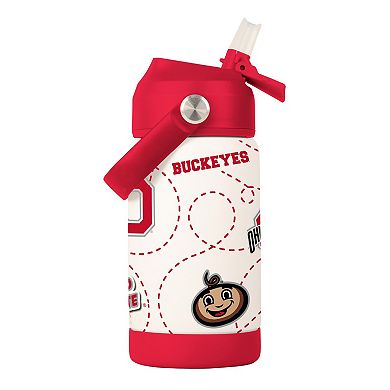 Logo Brands Ohio State Buckeyes 12oz. Mascot Bottle