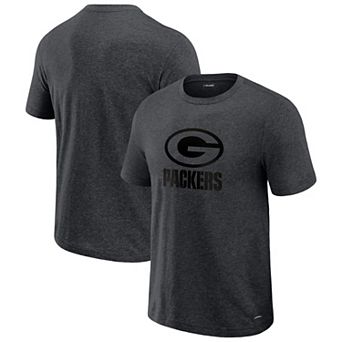 Men's J. Palmer Heather Gray Green Bay Packers Players Lounge Tri-Blend T-Shirt