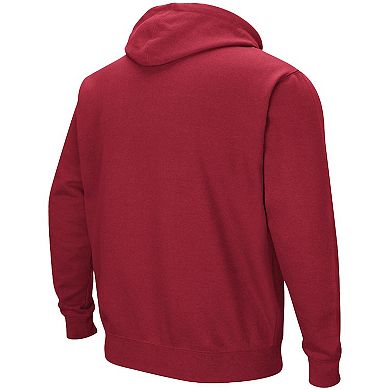 Men's Colosseum Cherry Temple Owls Arch & Logo 3.0 Hoodie