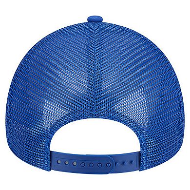 Toddler New Era Royal New York Giants Main 9FORTY A-Frame Trucker Adjustable Hat