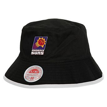 Men's Mitchell & Ness Black/Purple Phoenix Suns Flip It Reversible Bucket Hat